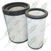 Фильтр воздушный КОМПЛЕКТ AF26597+AF26598, AA90141,K3043, Yutong 6122 (дв.Cummins ISLe) (2017г.) 426x300