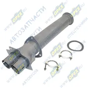 Рукав глушителя (металлорукав) ф95 L=650 фланец 3отв.ф10/2патрубка ф68