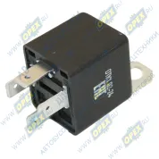 Реле электромагнитное 12В 4 плоских клеммы с кронштейном