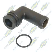 Патрубок угловой подогревателя Прамотроник 12ЖД24,16ЖД24