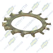 Шайба пружинная зубчатая ф21х33х1 (сталь), внеш. зубья DIN6797 (0х0х3)