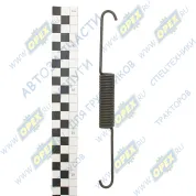 Пружина растяжная L=200 (20вит.) ф18х12 dвит=3 колодок ГОСТ18794-80, ГАЗ-53,3307 (0х0х200