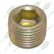 Пробка DIN906 коническая М22х1,75 h=15 под шестигр.13 сливная КПП и РЗМ КГ1/2" ост 2с98-3-73/ Газель