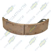 Колодка тормозная задняя ГАЗ-66,3308 L=550; S=80 (340х82х190)1отв. без выреза