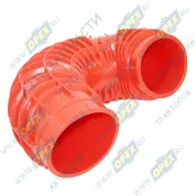 Патрубок (РТИ) ф125 L=650, кривой впускной ЯМЗ-650