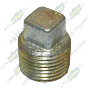 Пробка коническая М16х1,5 h=20 Р=13 наруж. квадрат 11х11 С/И