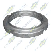 Гайка (круглая) ГОСТ 11871 М70х2 h=15 кольцевая вала первичного КПП ЯМЗ с буртиком