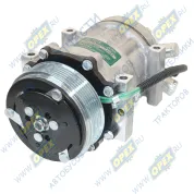 Компрессор шкив ф113 поликлин.ремень; фишка 2 клеммы, ЯМЗ-534 кондиционера (рогатый)