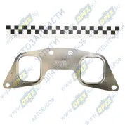 Прокладка выпускного коллектора сталь С/Ф; L=275; 4отв.ф11 ЯМЗ-650,dCi 11 RVI Kerax (2000-2020)