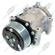 Компрессор шкив ф113 поликлин.ремень; фишка 2 клеммы, ЯМЗ-534 кондиционера (плоская площадка)