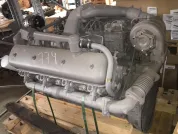 Двигатель ЯМЗ-238НД5 осн. компл. (300 л.с.) без КПП и СЦ, с эл. об. (Трактор К-744, К