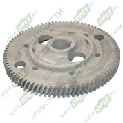 Шестерня распредвала z=84 фвнутр=36,6 посад.отв. ф10, косой зуб под шпонку