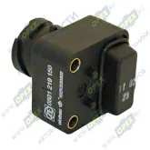 Датчик заднего хода (ПВХ) 45х43х34 байонет 2 контакта 3 отв. ф5 КПП CF75, КАМАЗ (КПП ZF 16S151