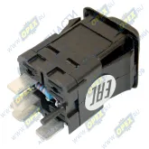 Выключатель-кнопка плафонов КАМАЗ (ЕВРО) 24v 4 контакта