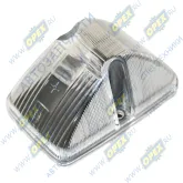 Фонарь габаритный прозрачный (пирамида); 12/24В светодиод