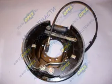 Тормоз задний правый с тросом ГАЗ-3307,3309,ПАЗ (без АБС)