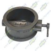 Корпус вспомогательного тормоза с заслонкой