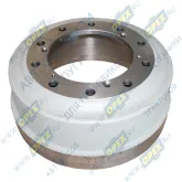 Барабан тормозной КАМАЗ H=180,ф396,dпосад.=218, 10 шпилек