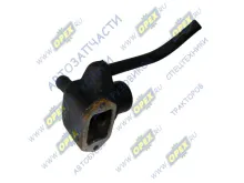 Патрубок МАЗ водяного насоса в сб.