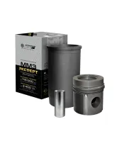 Комплект поршневой Д245 ЕВРО-3 под палец ф.38мм под 3 кольца со смещенной камерой; Г+П+ПК+ПП+УК+СтК ЭКСПЕРТ