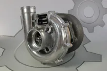 Турбокомпрессор дв.740.30-740.65 КамАЗ Евро-2,3 левый (аналог ТКР7С-6, S2B/0.76); 4/6 шпильки,10 отв.,универсальный