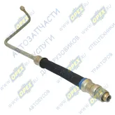 Шланг тормоз. ф14 с трубкой (сталь) ф12 L=900 Г=М20+К24/Г=М18+К22 (2 изгиба) компрессора к двигат.Камаз