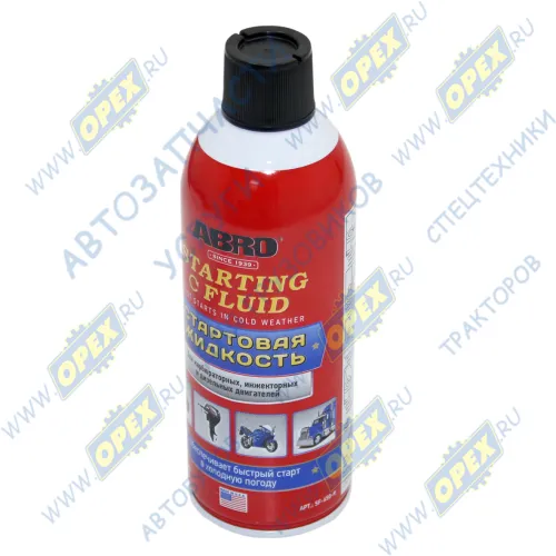 SF-650-R Быстрый старт (запуск); (аэрозоль 312мл) STARTING FLUID ABRO