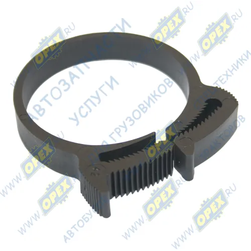 ADHC004 Хомут силовой; (ПВХ) ф37-42/9 с зубчатым замком Airline