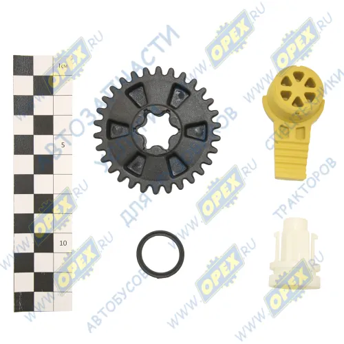 0810 60902 РМК суппорта Haldex Modul T (пластиковые регул.вал шестерёнчатый, шестерня, заглушка) SAUER ACHSEN (1970-2020) ANDAC1