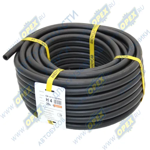 Н4-30 Шланг ШО (патрубок) ф10 (бухта 30м) ГОСТ 10362-76 (Масло-бензо стойкий) МБС (0,63МПа) ANDYCAR