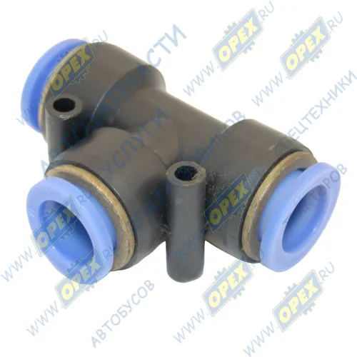 AT-356 (AT10357) Фитинг (тройник) Т-образный; трубка ф14/ф14/ф14мм AT