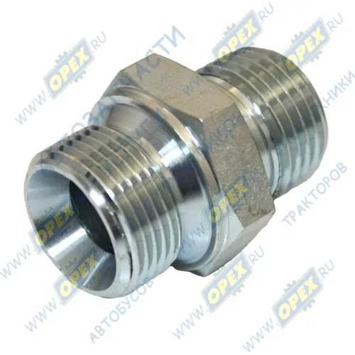 ATD803147 Фитинг адаптер папа/папа M22x1,5 / NPTF 1/2" STANDART ATD