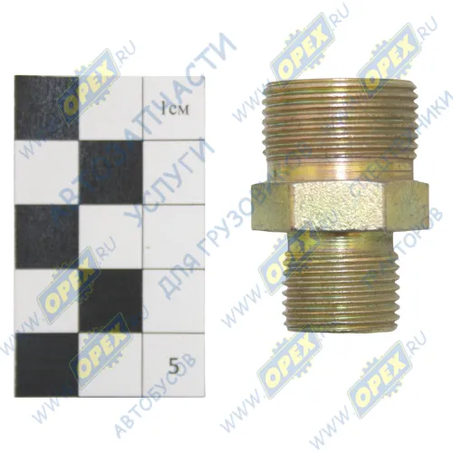 ATD803149 Фитинг адаптер папа/папа M18x1,5 / M24x1,5 STANDART [AD-33] ATD1