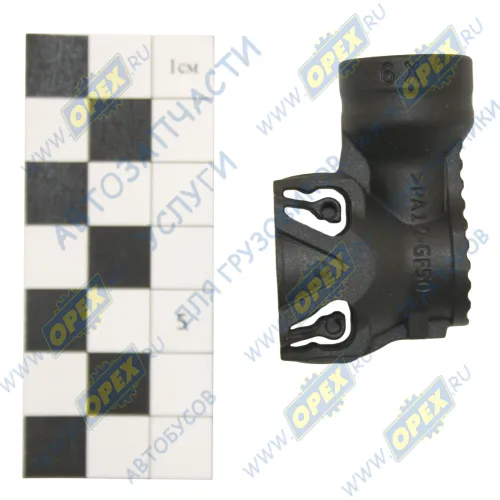 ATD707149 Фитинг (штуцер) угловой 90-гр.(ПВХ) быстросъем/цанга ф6мм ATD1