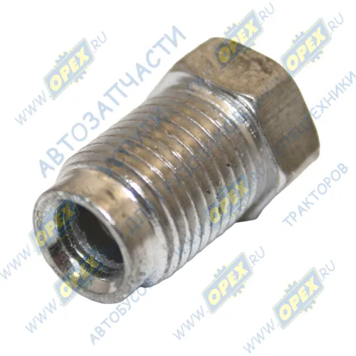 ATD808174 Штуцер Рнаруж=М10х1,0/dвнутр=5 К=11 L=17,5 трубки тормозной ф5 ATD