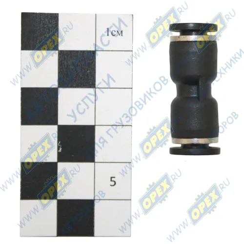 ATD901111 Фитинг (штуцер) прямой; трубка ф5/ф5мм (цанга) ATD1