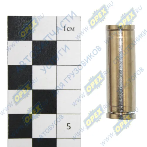 MPUC07 Фитинг (штуцер) прямой (соединение трубок); ф7-ф7мм; металл ATD1