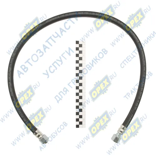 ATD57198RU шланг тормозной СЗАП прицепа L=1034мм [8350350607830] ATD1