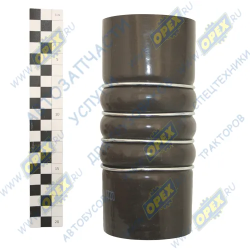 81380 Патрубок интеркулера d80 L=180 RVI Kerax (2000-2020) Auger1