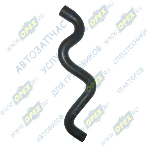 69392 Шланг (патрубок) кривой (4 изг.) ф18х26/ф22х30 L=450 системы охлаждения MB Axor, КАМАЗ-5490 (на отопитель) MB Axor 2 (2004-2020) Auger1