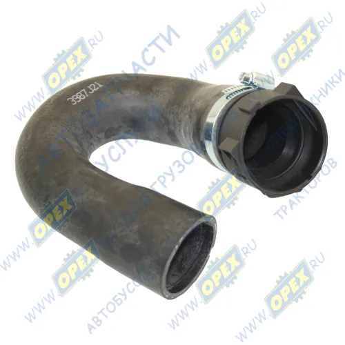 56771 Шланг (патрубок) кривой (2 изг.) ф55х65 L=560 (ПВХ. наконеч. внутр. уплотн. хомут) радиатора к термостату\Scania P/R-Series дв. DC16(CR/CT) SCANIA T T Auger