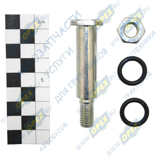 54636 РМК (палец ф14 L=72 М10х1,5 с гайкой и уплотнит. кольцами) MAN TGL кулисы КПП MAN Bus (1970-2020) Auger1