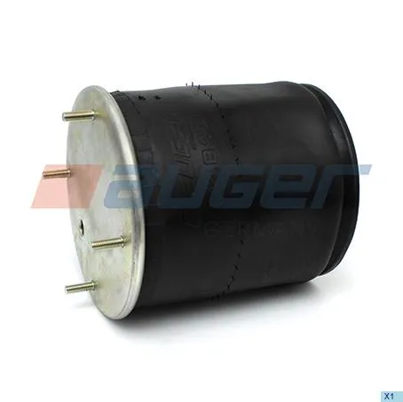 AU 34813-KP Пневмоподушка (1 шп.+штуц.+возд. / 4 отв.); 813 MB пластиковый стакан Auger