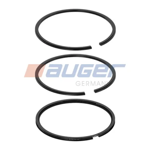 76732 Кольца поршневые компрессора +0,25мм 75,25мм; 2,38х2,38х3,94мм DAF LCV (1970-2020), VOLVO B (1970-2020); +0,25мм Auger