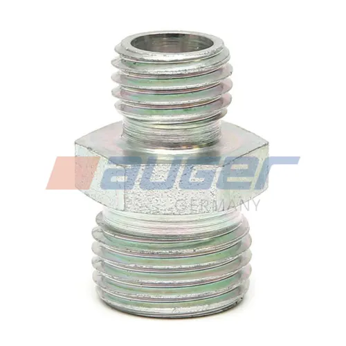 90250 Фитинг (штуцер) прямой; Рнаруж=М12х1,5/ М16х1,5; 8931005104 аналог Auger