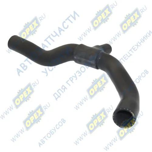 67993 Шланг (патрубок) двойной ф18х26 L=50/кривой (6 изг.) ф28х36/ф32х40 L=470 (тройник) радиатора MB NG (1973-1996) Auger