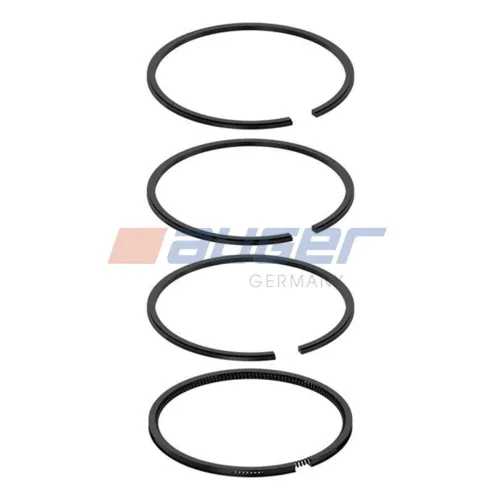 76758 Кольца поршневые компрессора STD 90,00 (2.50x2.50x4.00мм) WABCO для MAN/MBD25.../28...; OM401...404/407/409/421...424/442; MB OH (1970-2021); 4110420012S аналог Auger