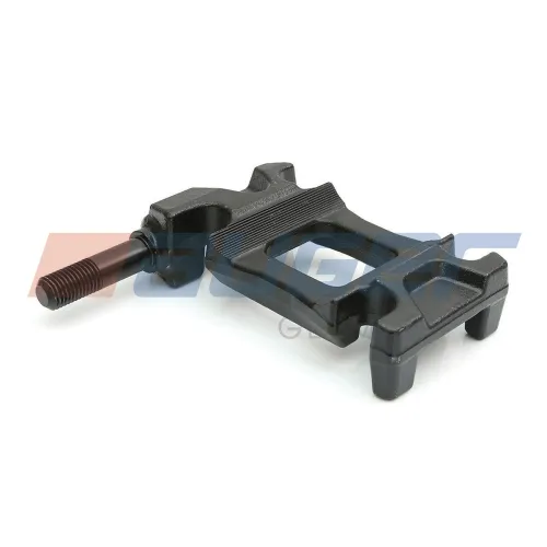 81923 Кронштейн рессоры левый 70/120 мм + крепление под амортизатор BPW (1970-2020) BPW (1970-2020); M24x3/241x129/227x63 с вкованным центровочным штифтом Auger