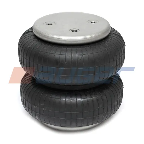 AU 34222-2P Пневмоподушка двойной сильфон; (2 отв.+возд. / 2 отв.); Dayton, Granning, Navistar; 222x236 Auger