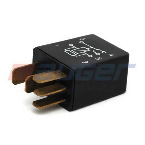 82526 Реле 24В 20/10А 5 плоских клеммв с диодной защитой б/кроншт. (узкое) IVECO Bus (1970-2020), RVI LCV (1970-2020), SCANIA F- (2000-2020), VOLVO Bus (197 Auger